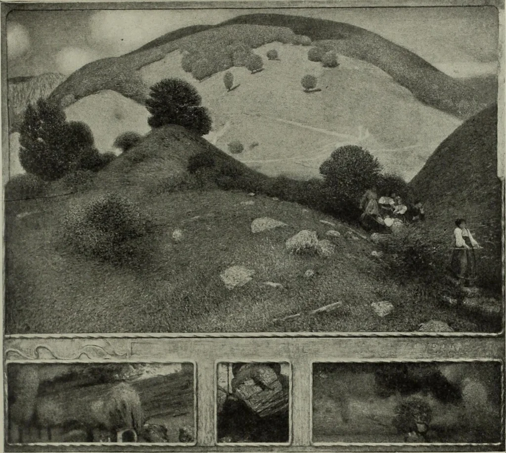 An illustration from International studio, 1897, leaf 236