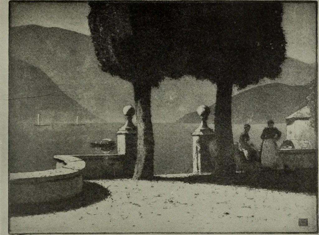 An illustration from International studio, 1897, leaf 256
