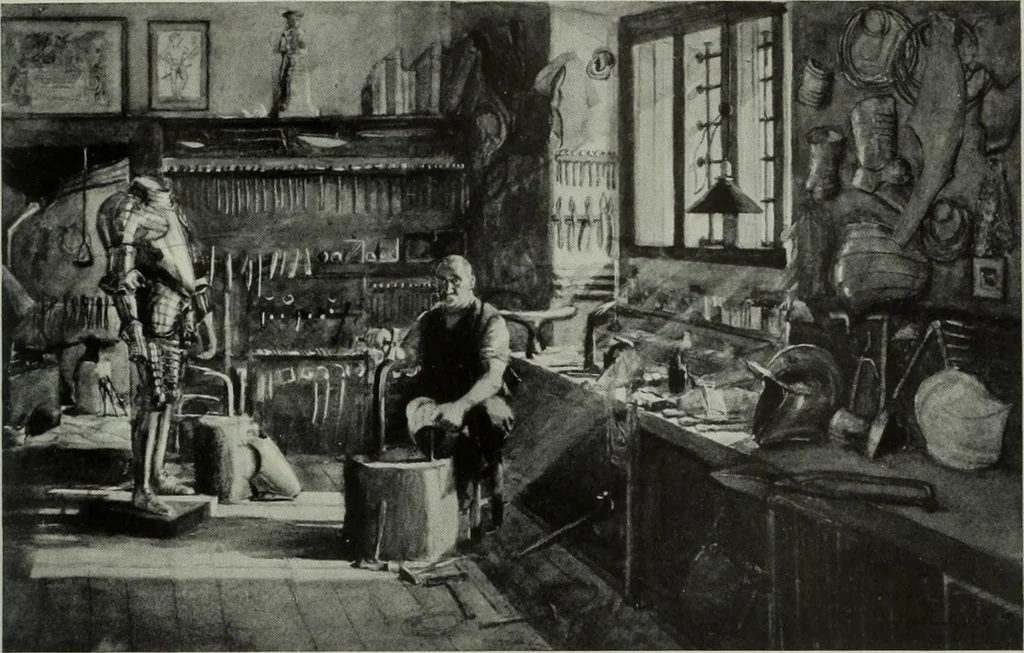 An illustration from International studio, 1897, leaf 28