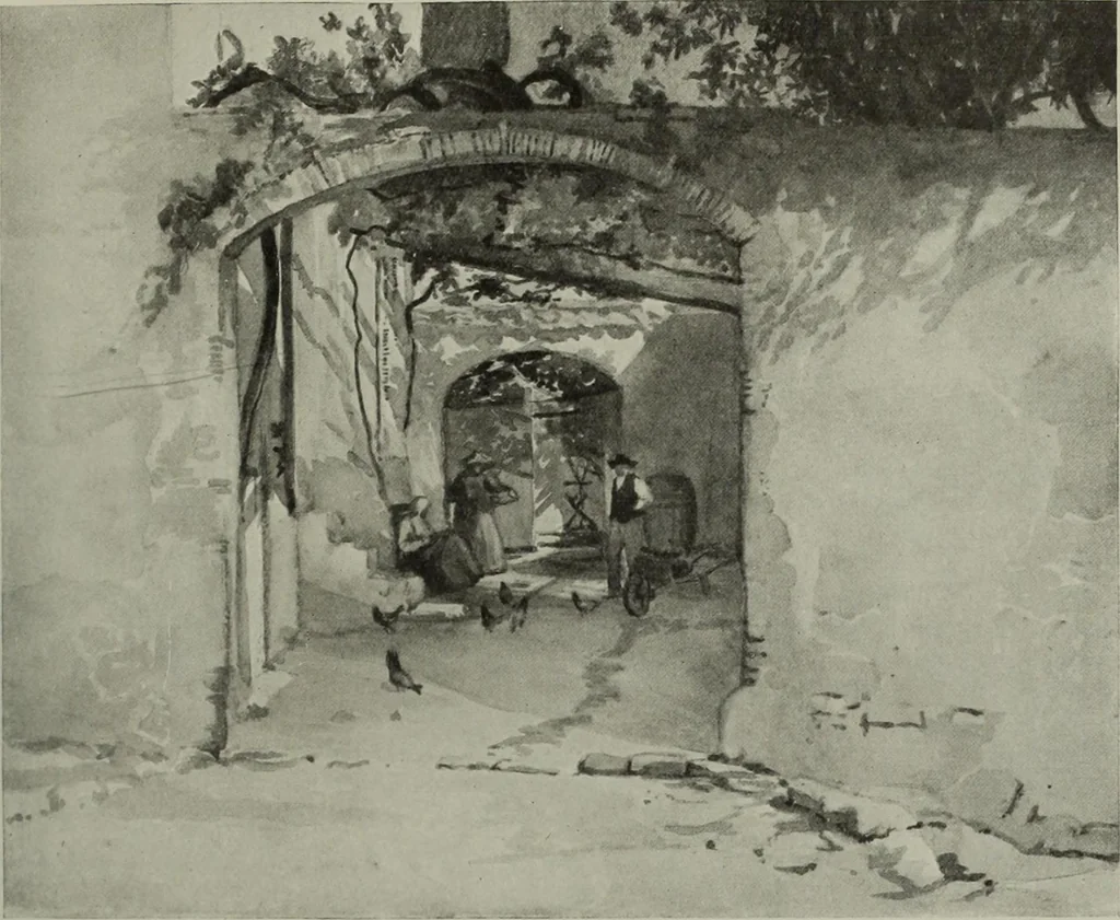 An illustration from International studio, 1897, leaf 286
