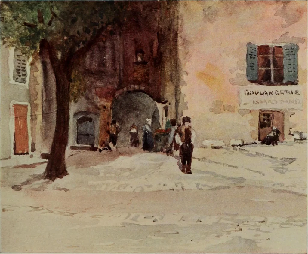 An illustration from International studio, 1897, leaf 288