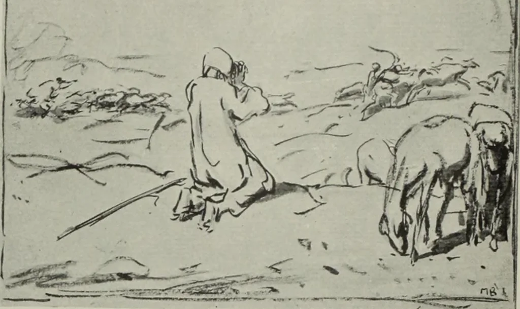 An illustration from International studio, 1897, leaf 293