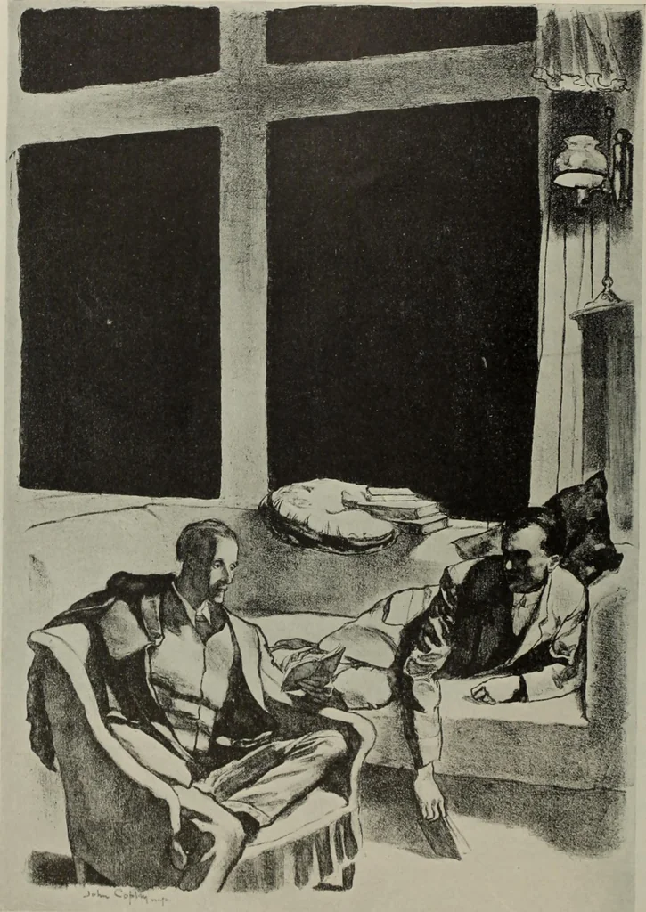 An illustration from International studio, 1897, leaf 321