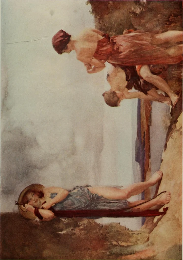An illustration from International studio, 1897, leaf 386