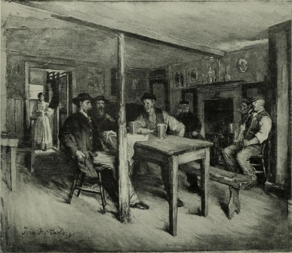 An illustration from International studio, 1897, leaf 400