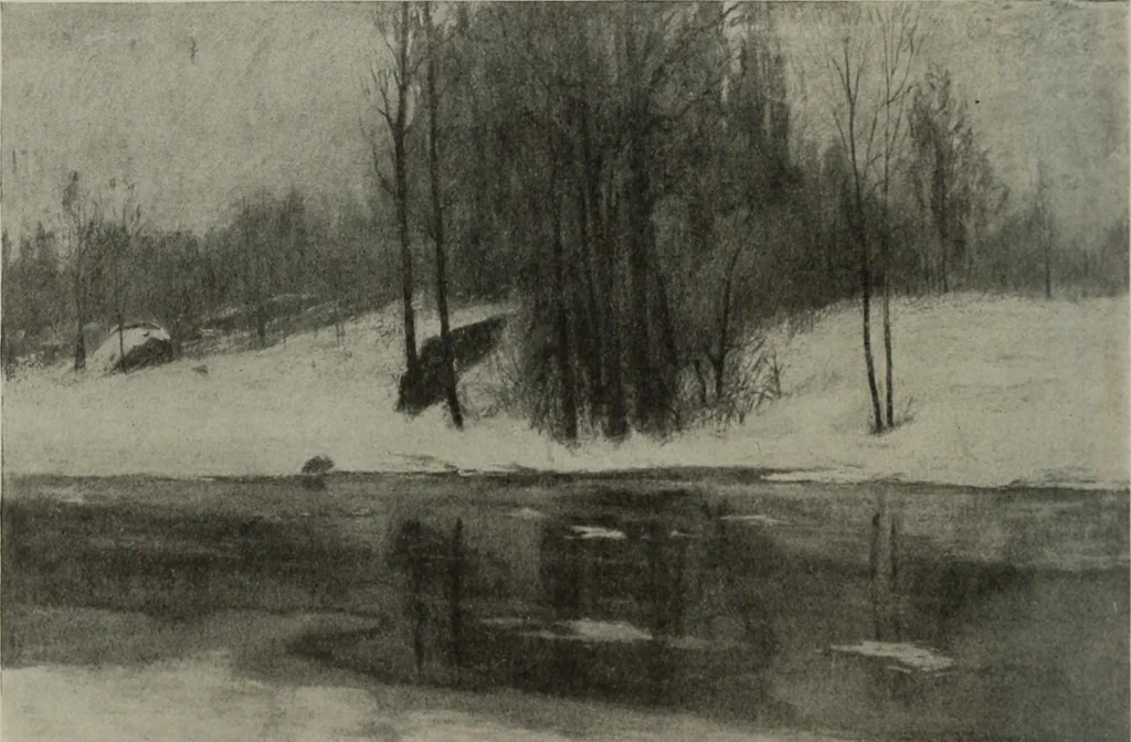 An illustration from International studio, 1897, leaf 409