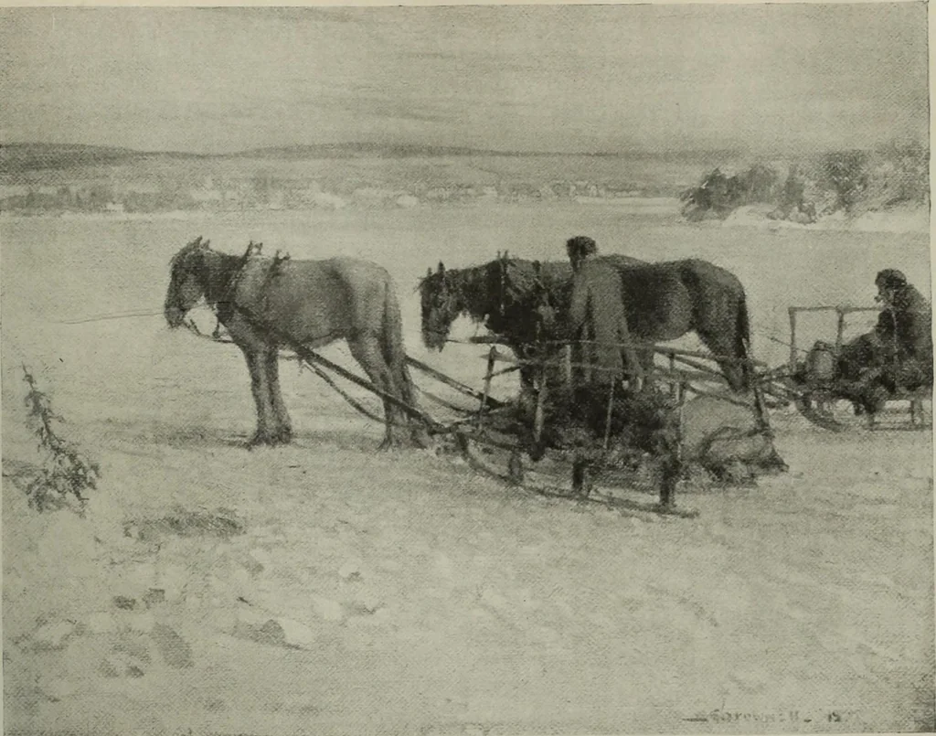An illustration from International studio, 1897, leaf 410