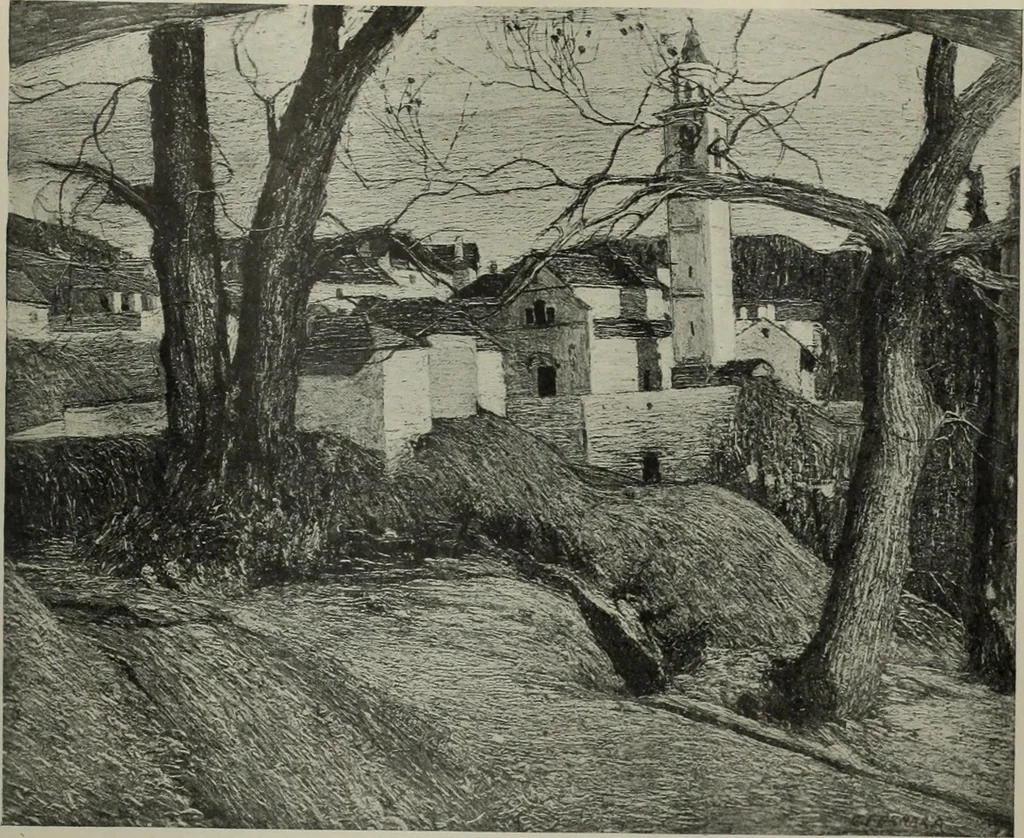 An illustration from International studio, 1897, leaf 418