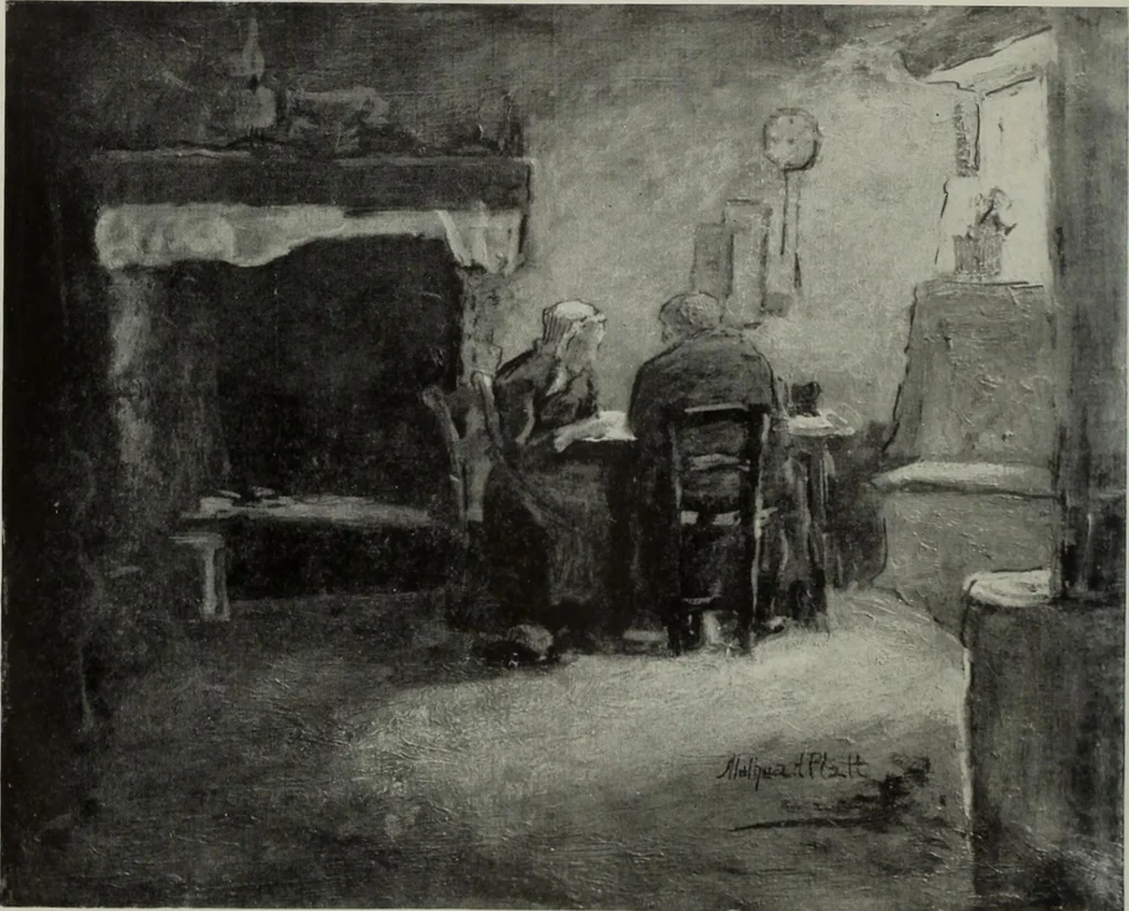 An illustration from International studio, 1897, leaf 45