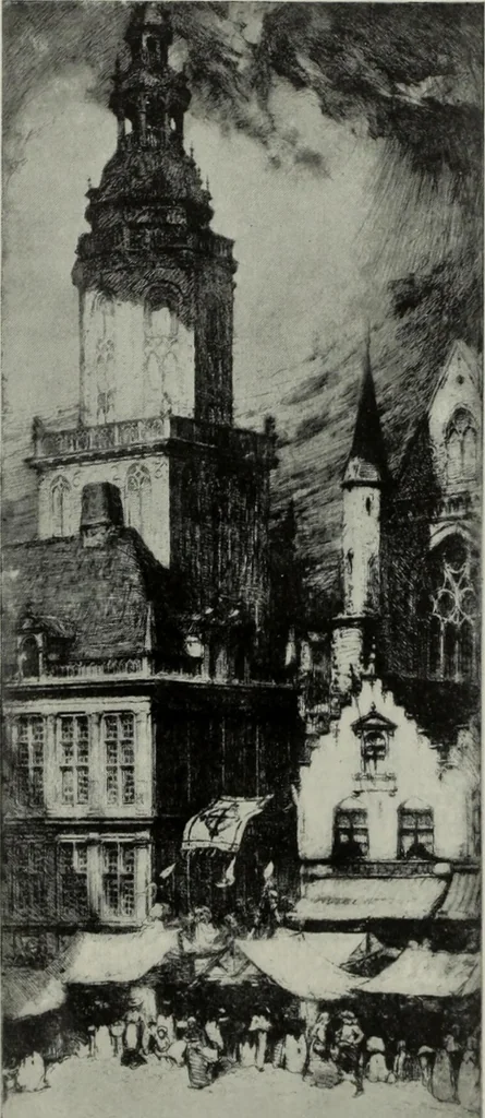 An illustration from International studio, 1897, leaf 77