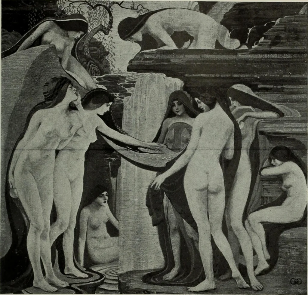 An illustration from International studio, 1897, leaf 98