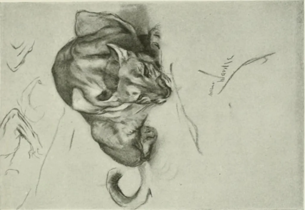 An illustration from International studio, 1897, leaf 116