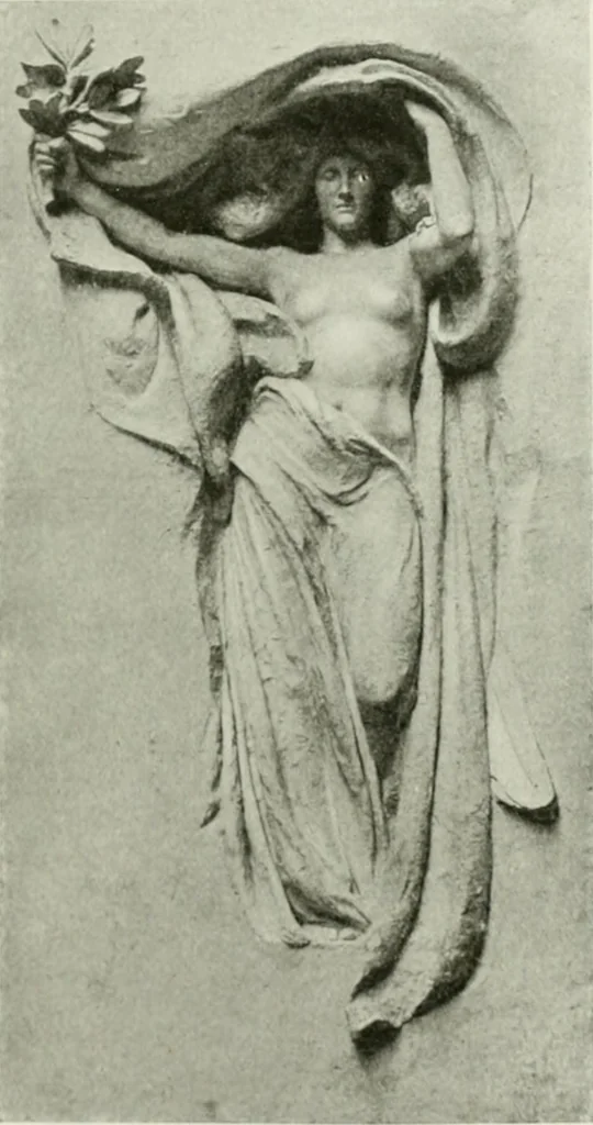 An illustration from International studio, 1897, leaf 126