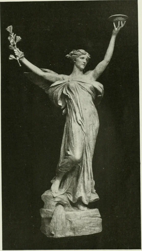 An illustration from International studio, 1897, leaf 128