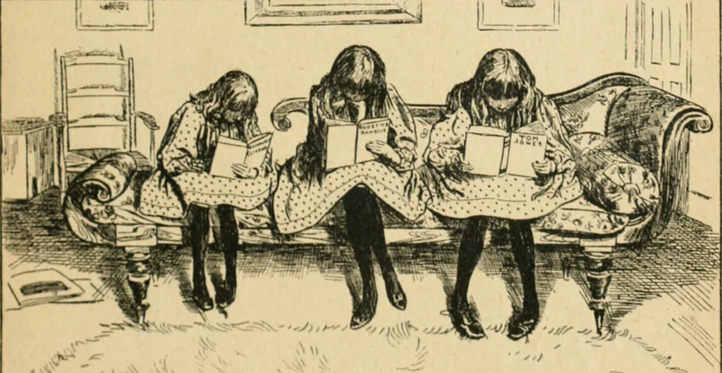 An illustration from International studio, 1897, leaf 136