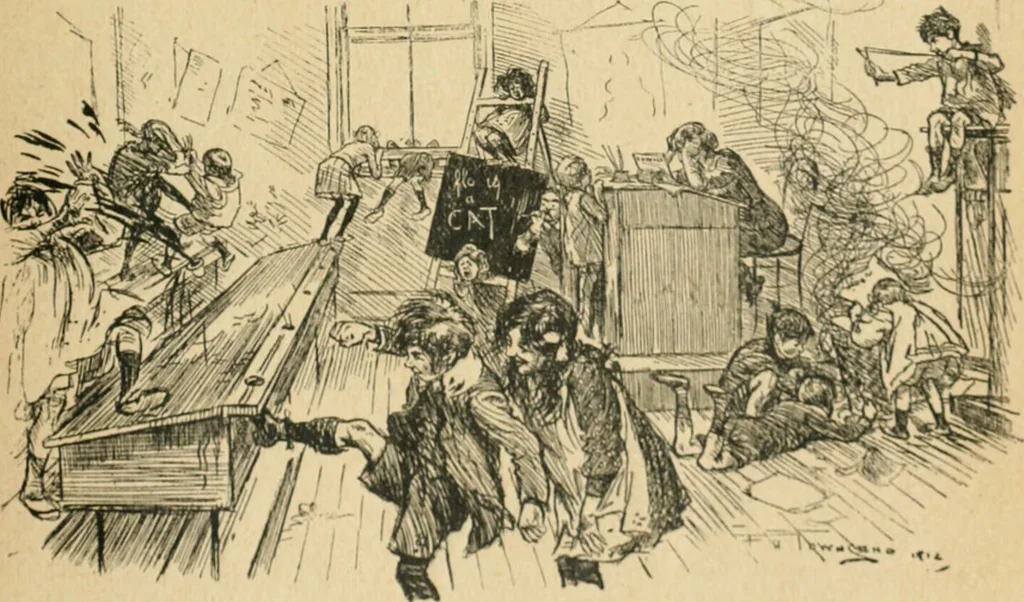 An illustration from International studio, 1897, leaf 140