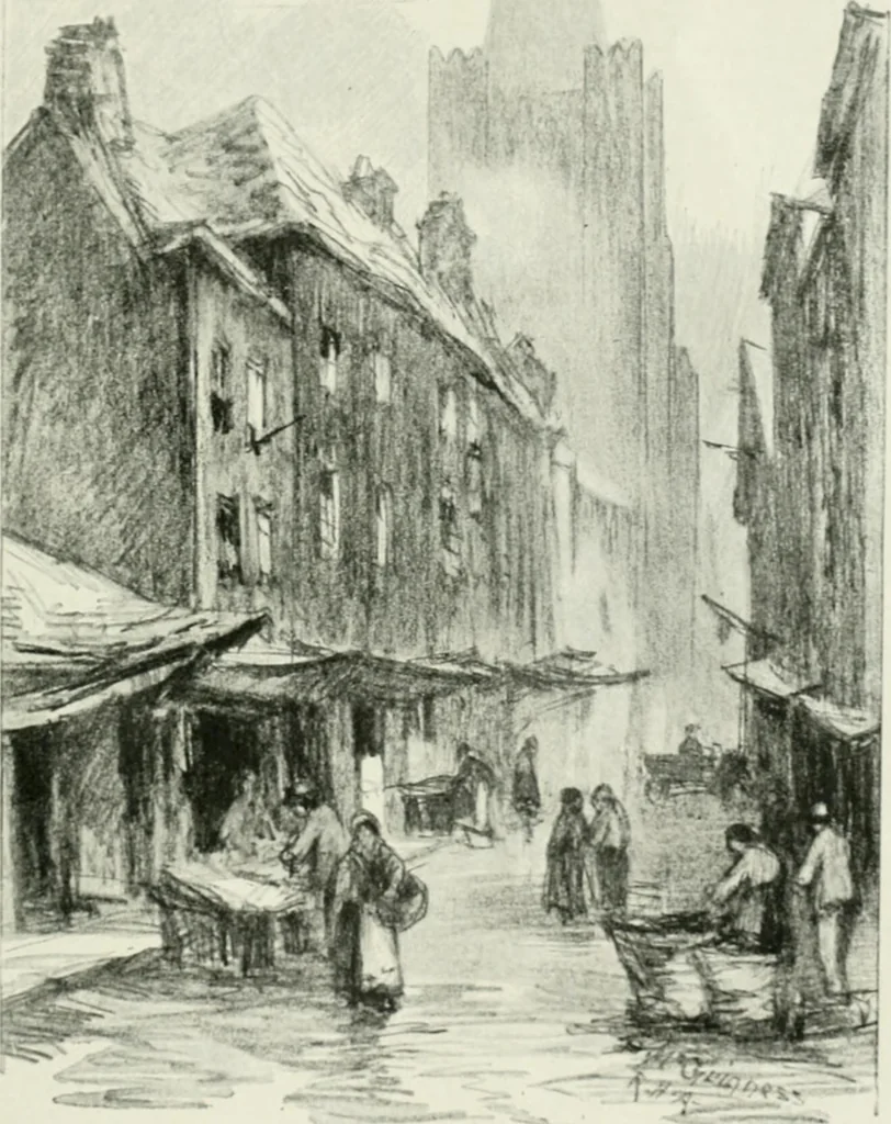 An illustration from International studio, 1897, leaf 166