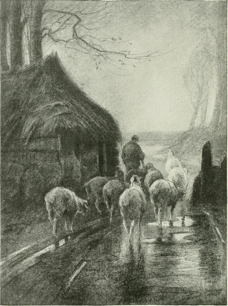An illustration from International studio, 1897, leaf 169
