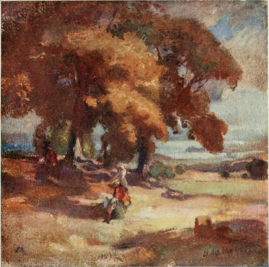 An illustration from International studio, 1897, leaf 170