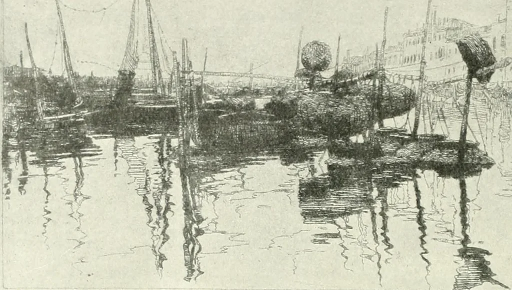 An illustration from International studio, 1897, leaf 177