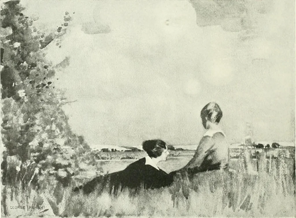 An illustration from International studio, 1897, leaf 181