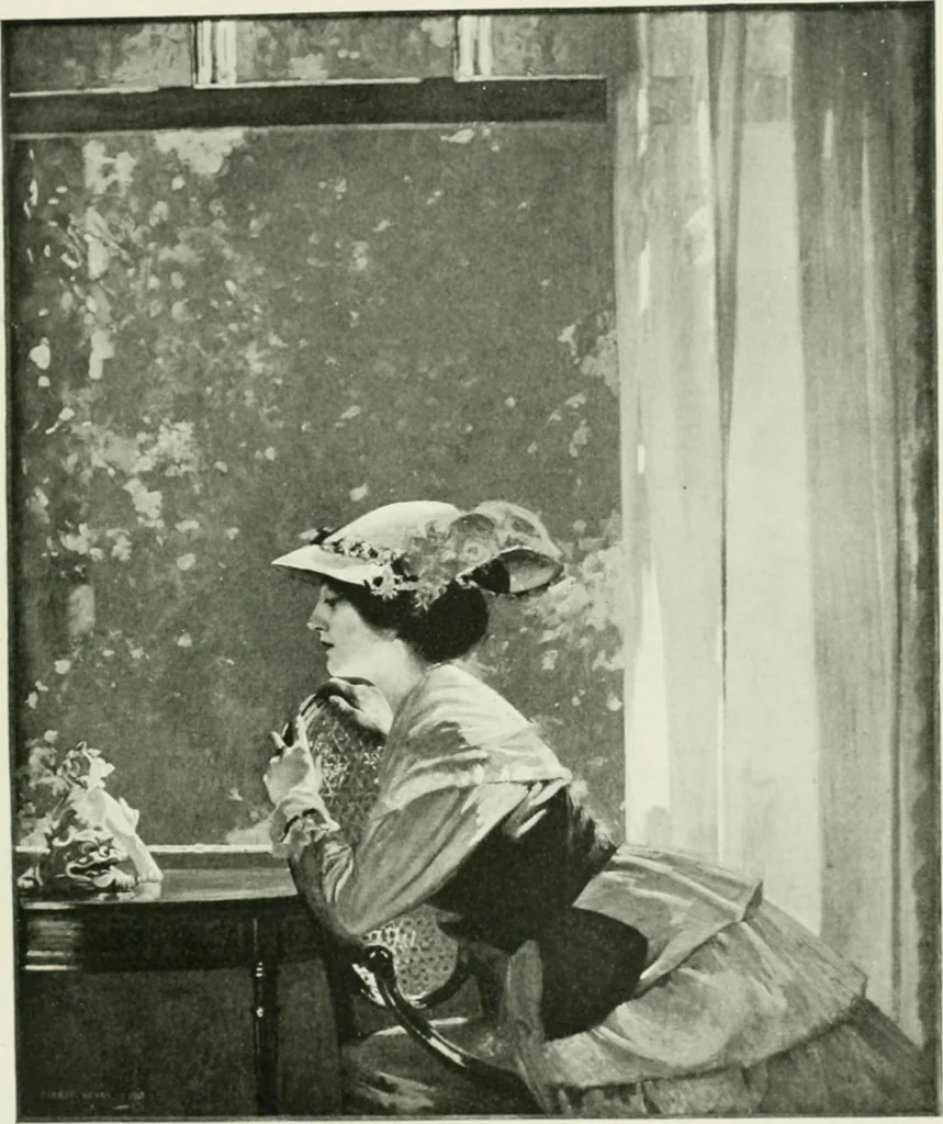 An illustration from International studio, 1897, leaf 182