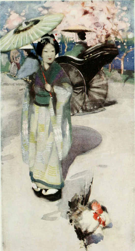 An illustration from International studio, 1897, leaf 186