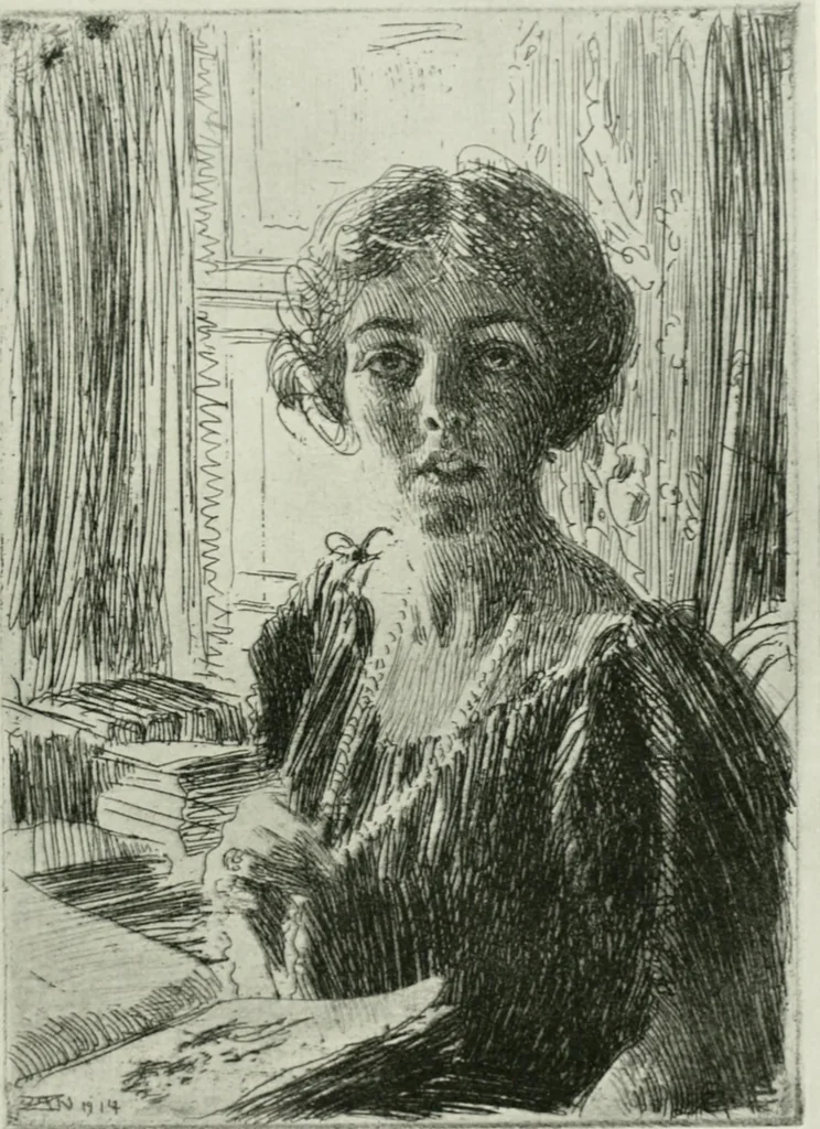 An illustration from International studio, 1897, leaf 190