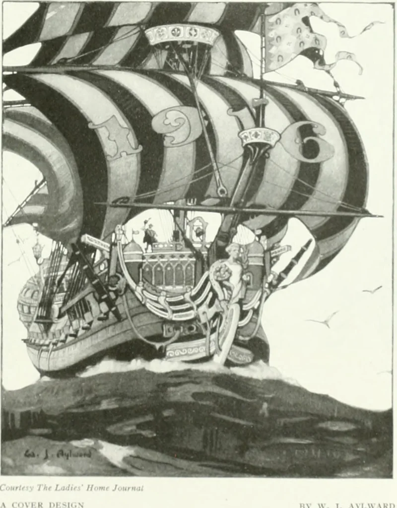 An illustration from International studio, 1897, leaf 20