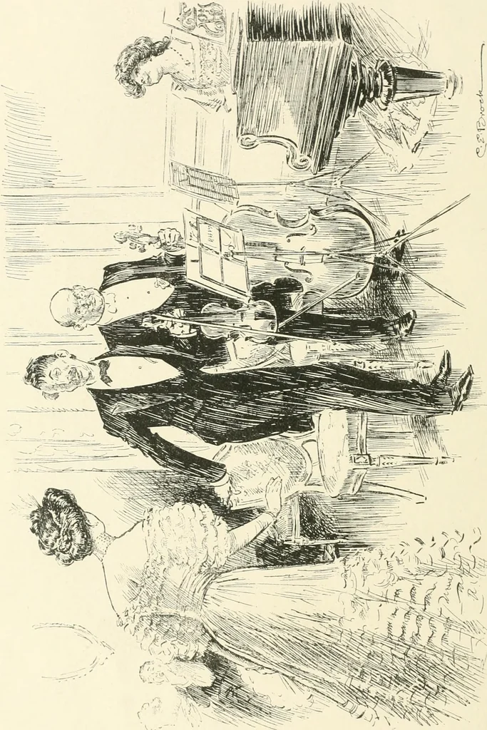 An illustration from International studio, 1897, leaf 203