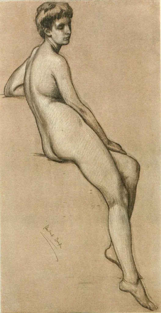 An illustration from International studio, 1897, leaf 211