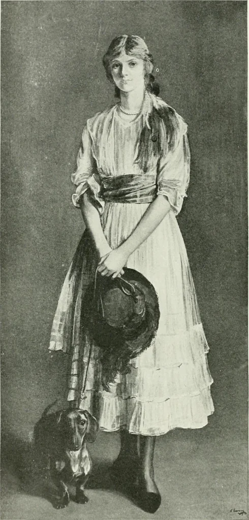 An illustration from International studio, 1897, leaf 221