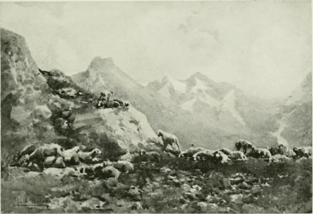 An illustration from International studio, 1897, leaf 232