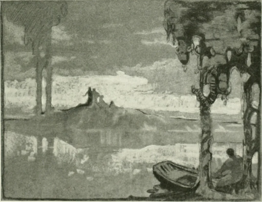 An illustration from International studio, 1897, leaf 236