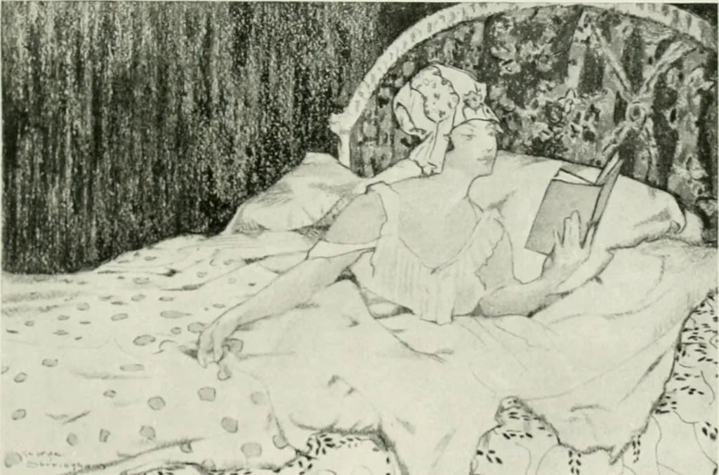 An illustration from International studio, 1897, leaf 240