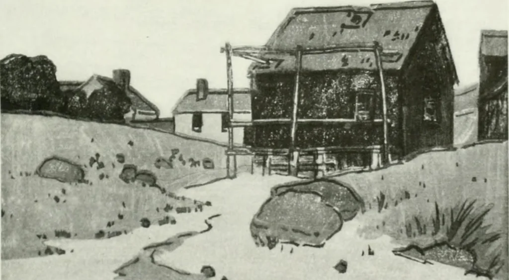 An illustration from International studio, 1897, leaf 28