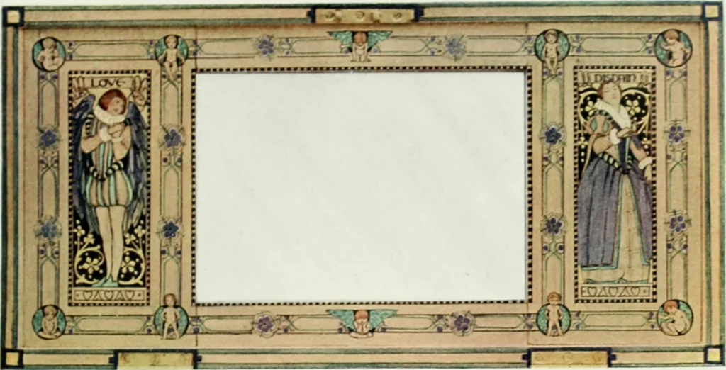 An illustration from International studio, 1897, leaf 298