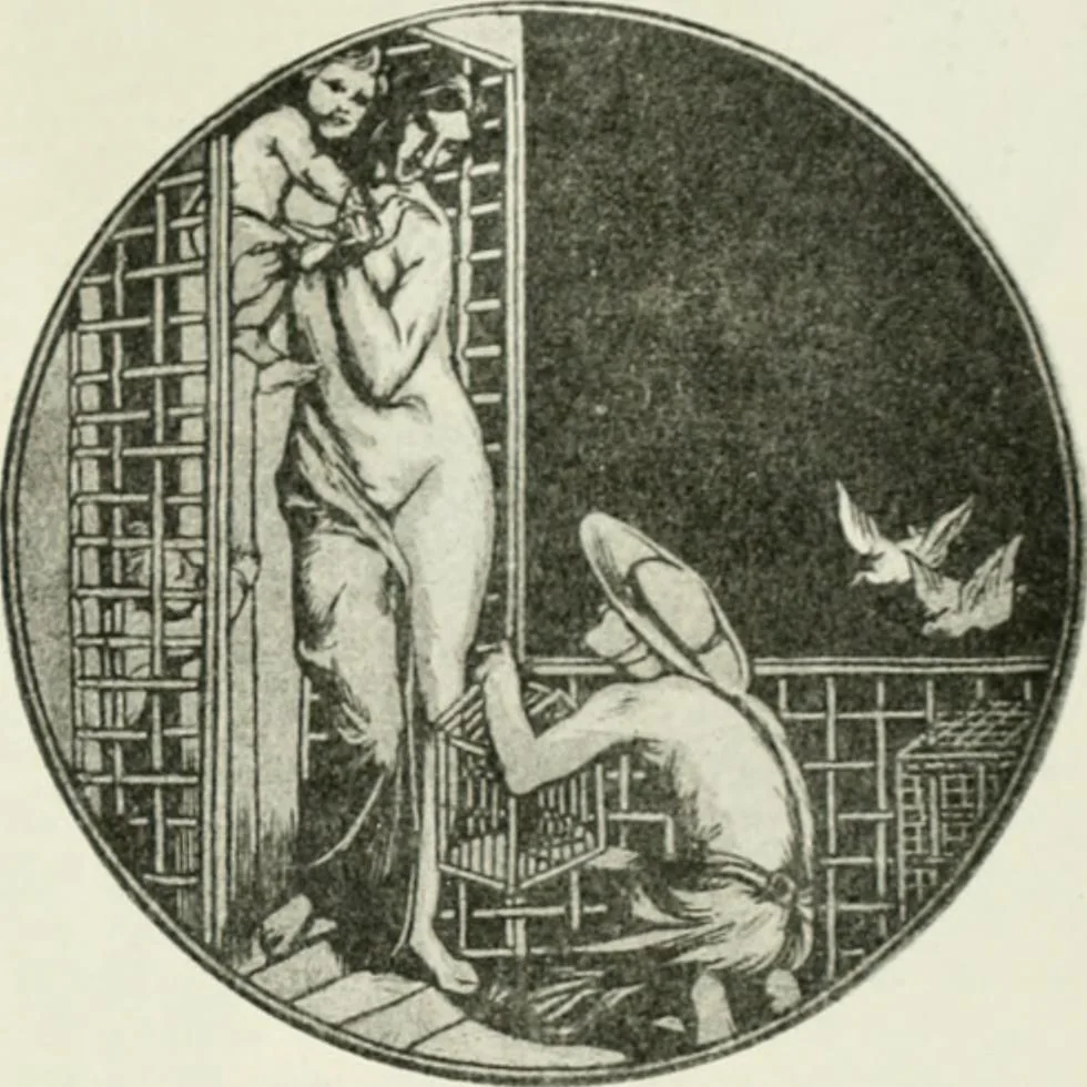 An illustration from International studio, 1897, leaf 312