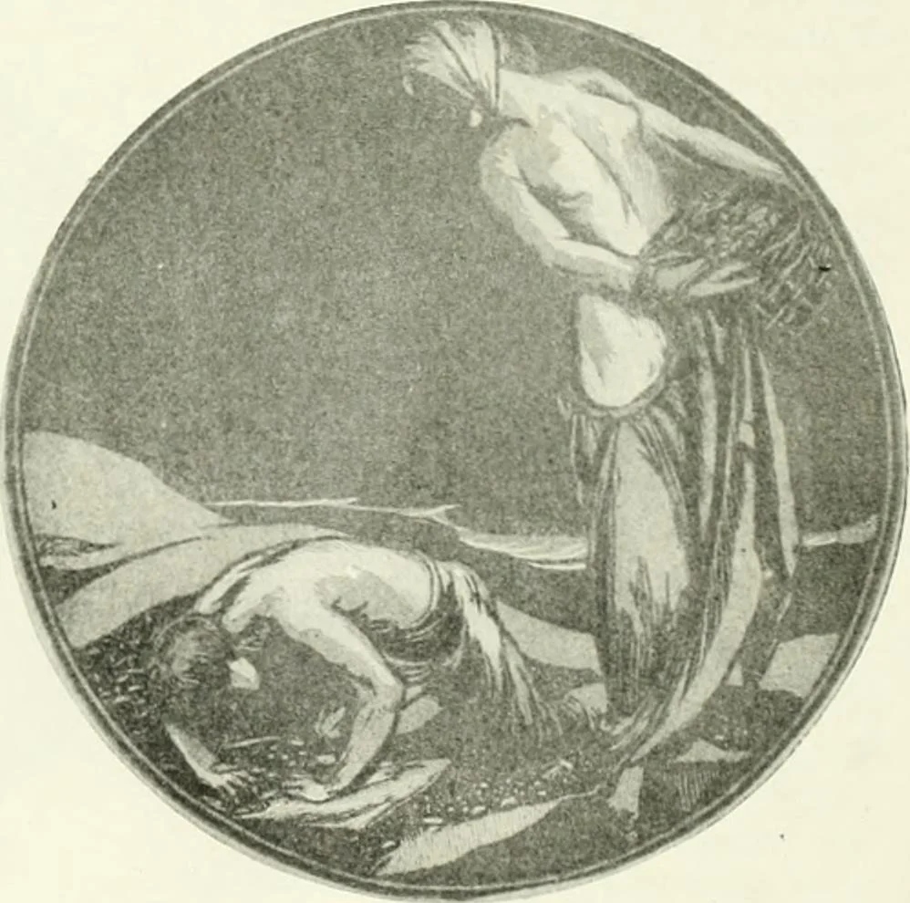 An illustration from International studio, 1897, leaf 313