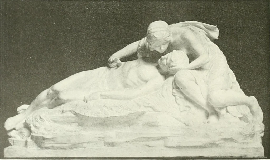 An illustration from International studio, 1897, leaf 337