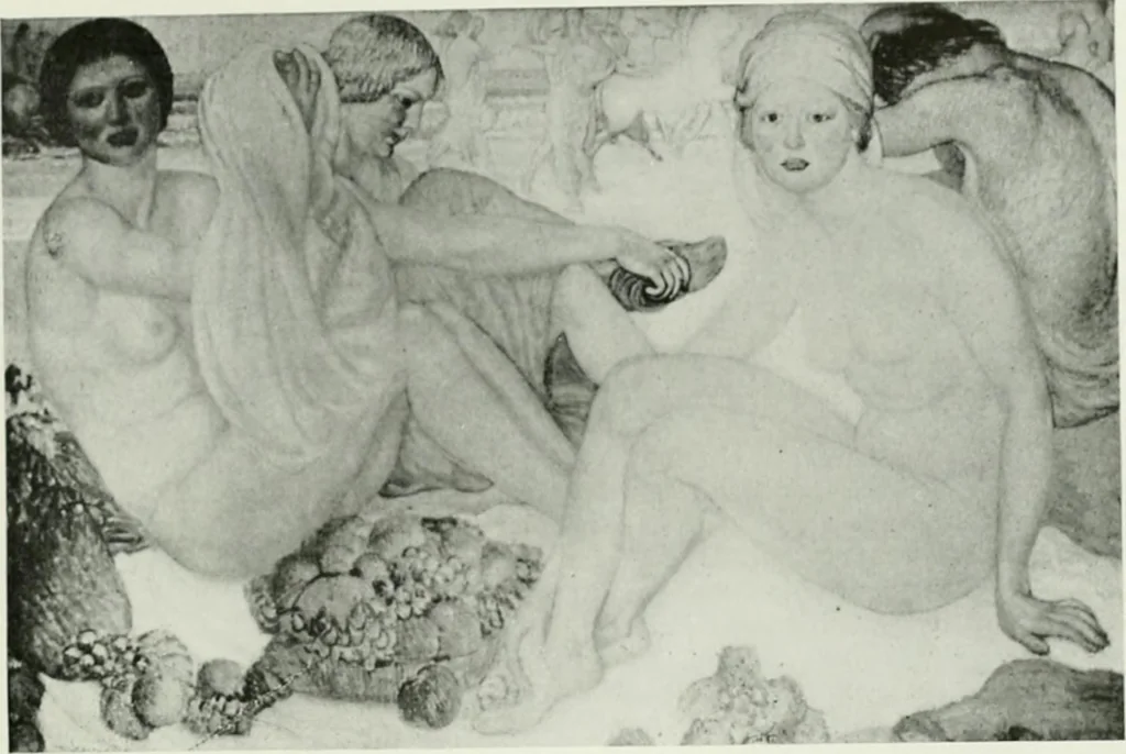 An illustration from International studio, 1897, leaf 70