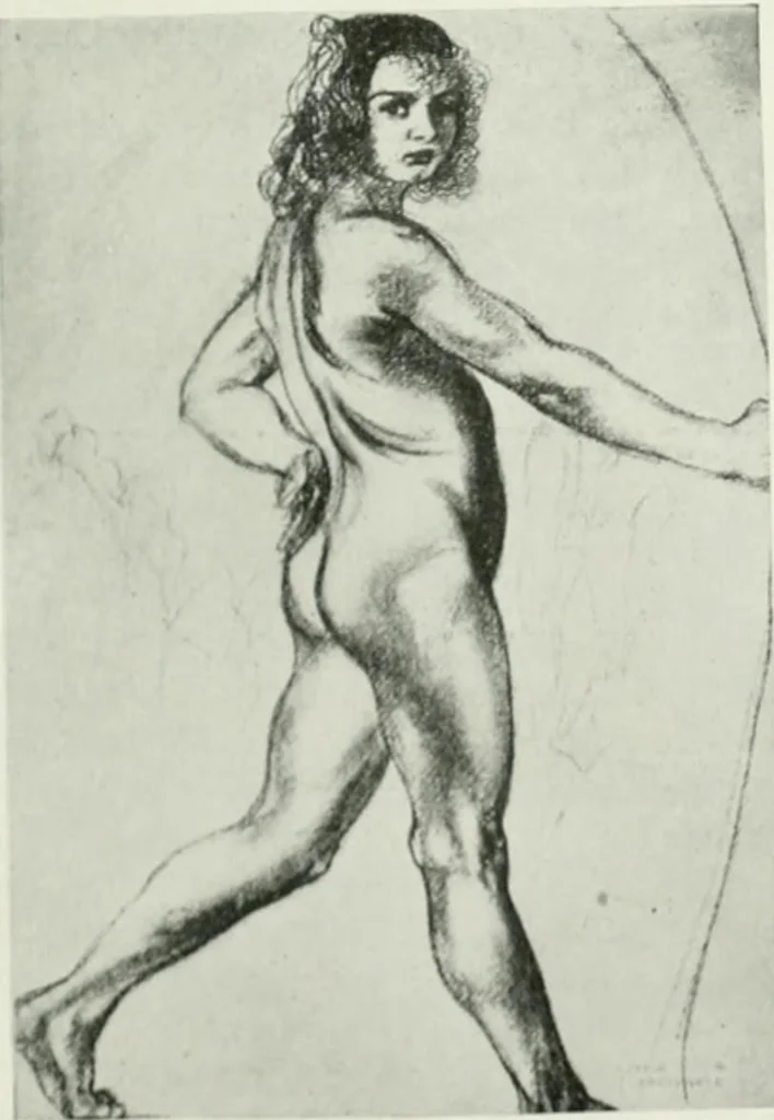 An illustration from International studio, 1897, leaf 70