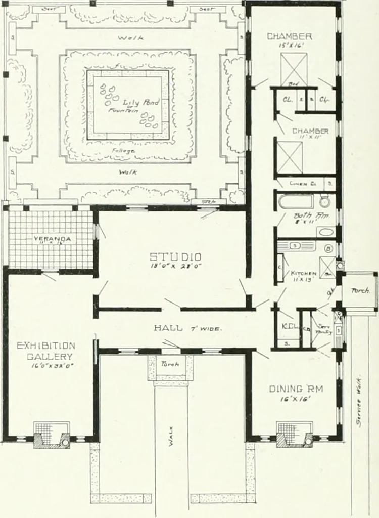An illustration from International studio, 1897, leaf 93
