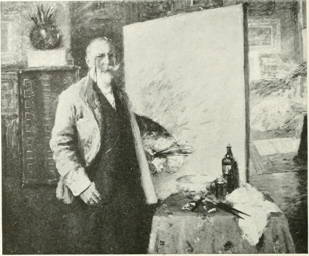 An illustration from International studio, 1897, leaf 117