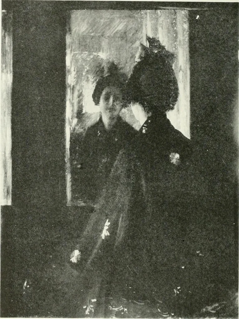An illustration from International studio, 1897, leaf 121