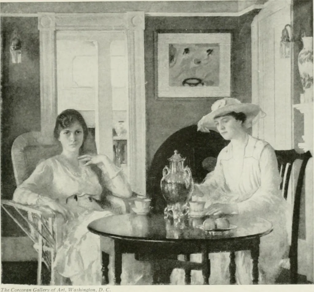 An illustration from International studio, 1897, leaf 122