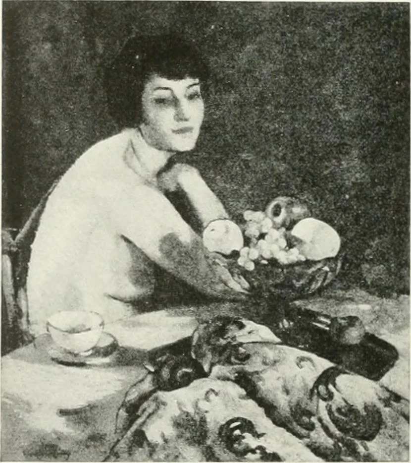 An illustration from International studio, 1897, leaf 123