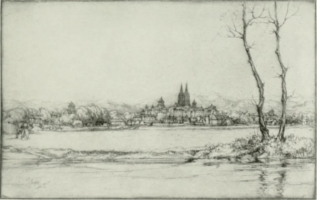 An illustration from International studio, 1897, leaf 134