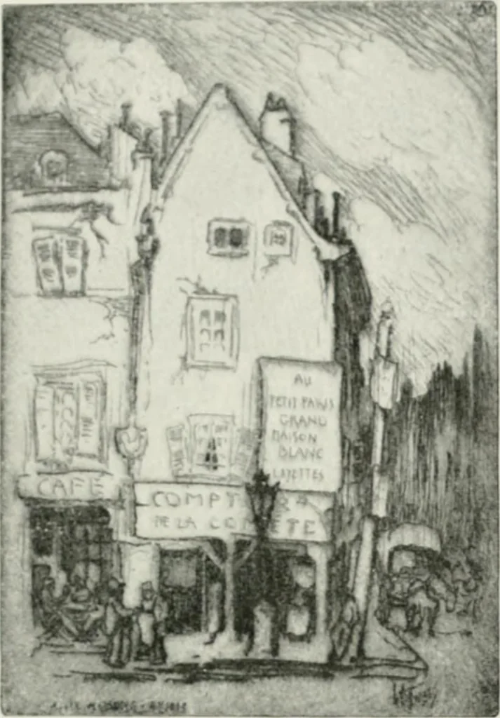 An illustration from International studio, 1897, leaf 136