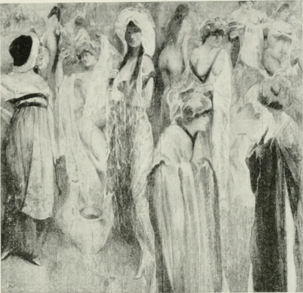 An illustration from International studio, 1897, leaf 140